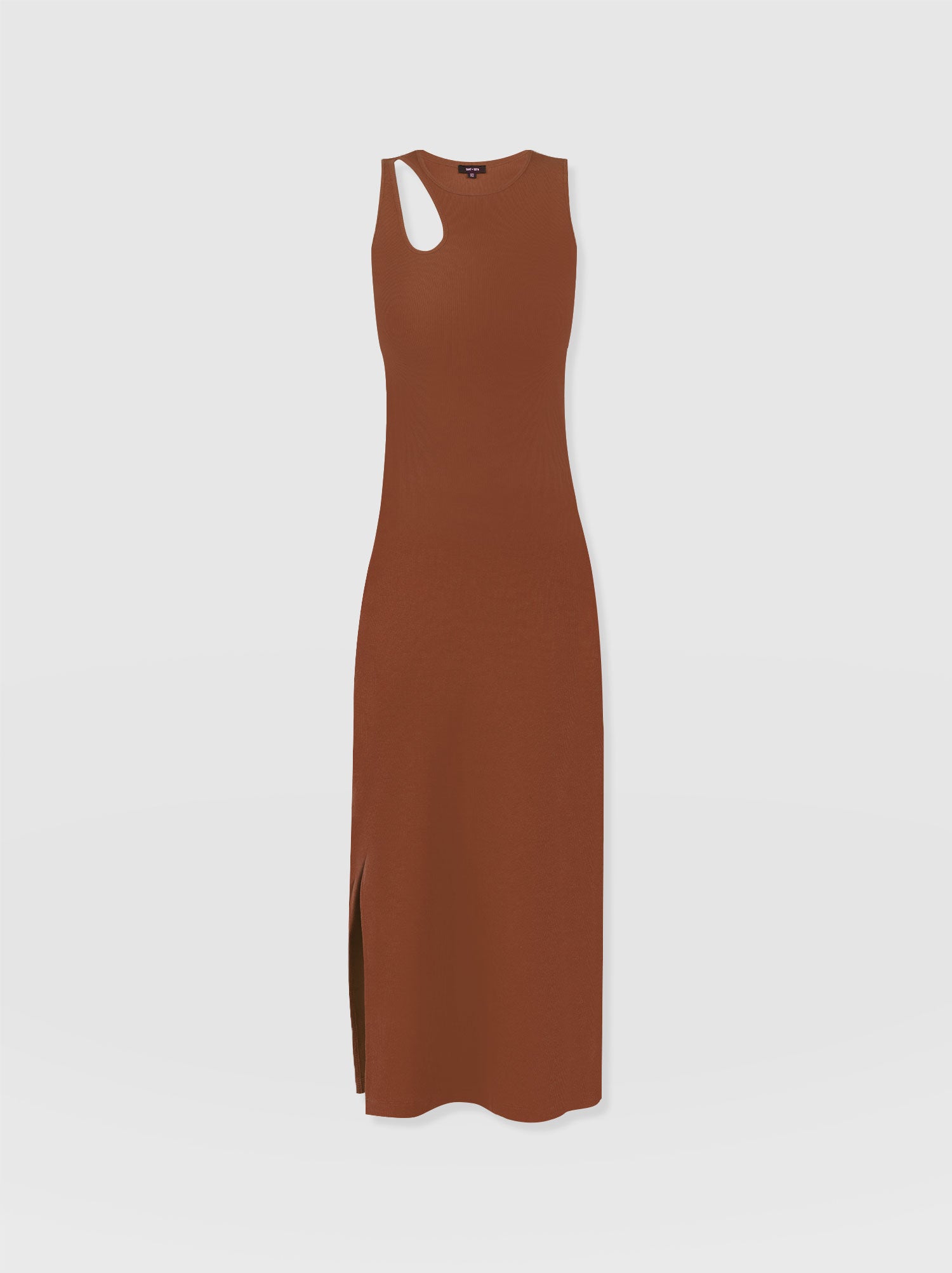 Axel Cut Out Dress - Russet Brown - Women's Dresss | Saint + Sofia® US